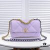 693055abf09edb6de4c4f2c0 Purple Small Chanel Latest Bestseller Now Available - Premium Imported Calfskin Leather, Soft Touch, Elegant and Versatile Design