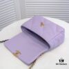 693055adf09edb6de4c4f2c2 Purple Small Chanel Latest Bestseller Now Available - Premium Imported Calfskin Leather, Soft Touch, Elegant and Versatile Design