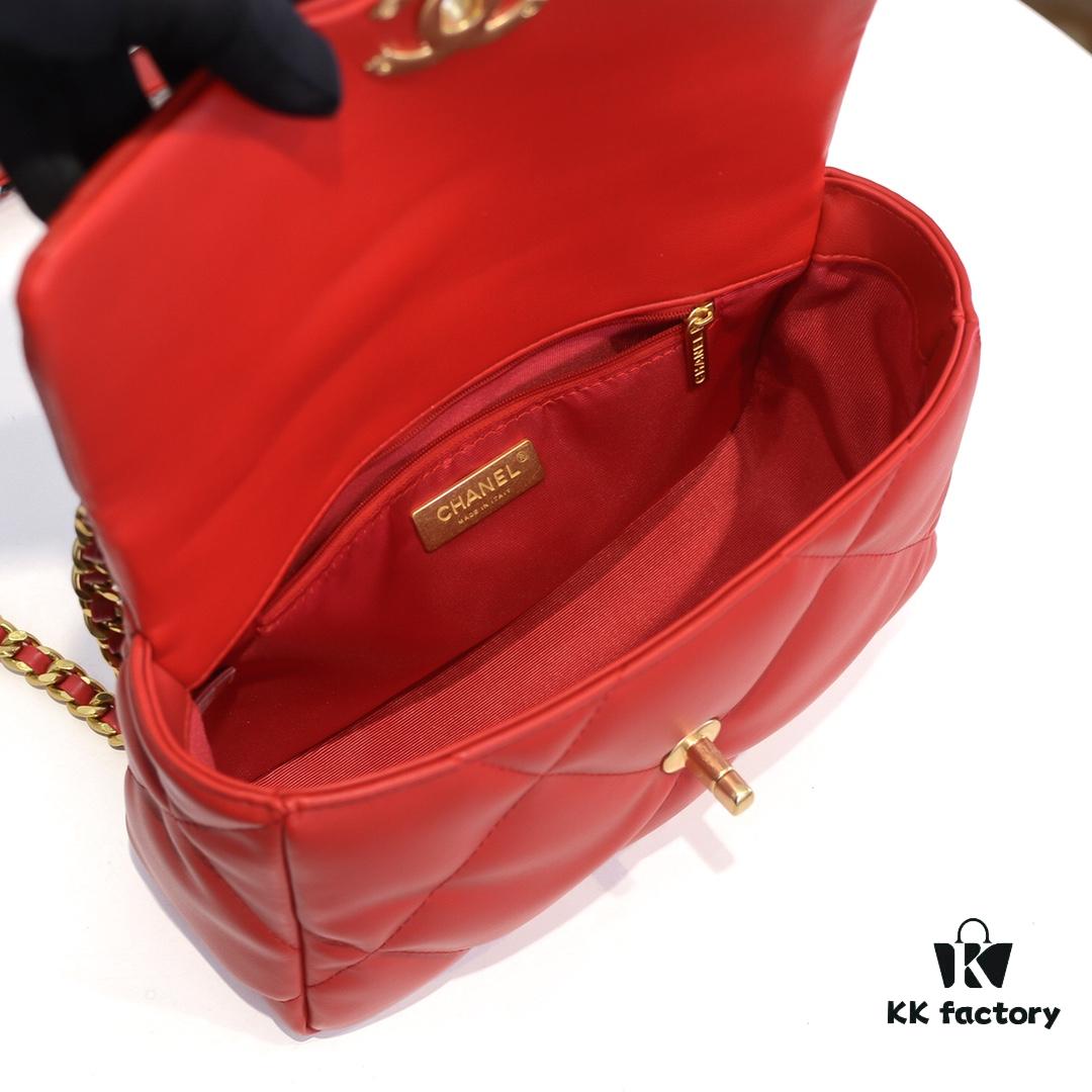 693055aff09edb6de4c4f2c8 Luxury Red Small Size Chanel Latest Bestseller Release 📣📣 Cabinet Synchronized, Imported Cowhide Leather with Super Soft Touch