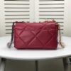 693055b1f09edb6de4c4f2ca Burgundy Red Mini Chanel Latest Bestseller Release 📣📣 Synchronized with Counter, Imported Calfskin Leather, Extremely Soft Touch