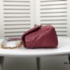 693055b1f09edb6de4c4f2cb Burgundy Red Mini Chanel Latest Bestseller Release 📣📣 Synchronized with Counter, Imported Calfskin Leather, Extremely Soft Touch