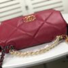 693055b1f09edb6de4c4f2cc Burgundy Red Mini Chanel Latest Bestseller Release 📣📣 Synchronized with Counter, Imported Calfskin Leather, Extremely Soft Touch
