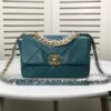 693055b6f09edb6de4c4f2d2 Turquoise Blue Small Chanel Latest Bestseller Just Released 📣📣 Synchronized with Boutique, Imported Calfskin 🐂 Exceptionally Soft Touch