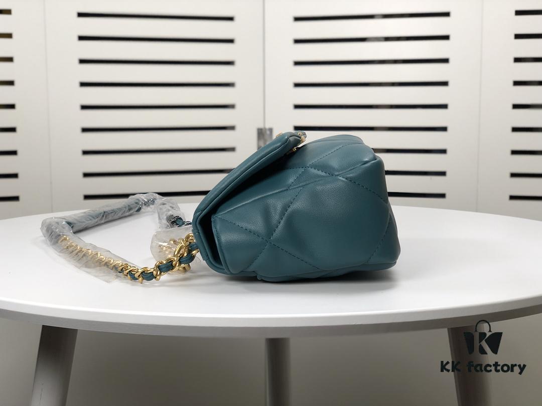 693055b6f09edb6de4c4f2d3 Turquoise Blue Small Chanel Latest Bestseller Just Released 📣📣 Synchronized with Boutique, Imported Calfskin 🐂 Exceptionally Soft Touch