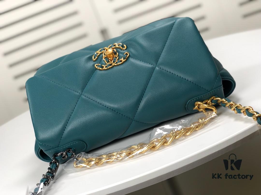 693055b7f09edb6de4c4f2d5 Turquoise Blue Small Chanel Latest Bestseller Just Released 📣📣 Synchronized with Boutique, Imported Calfskin 🐂 Exceptionally Soft Touch