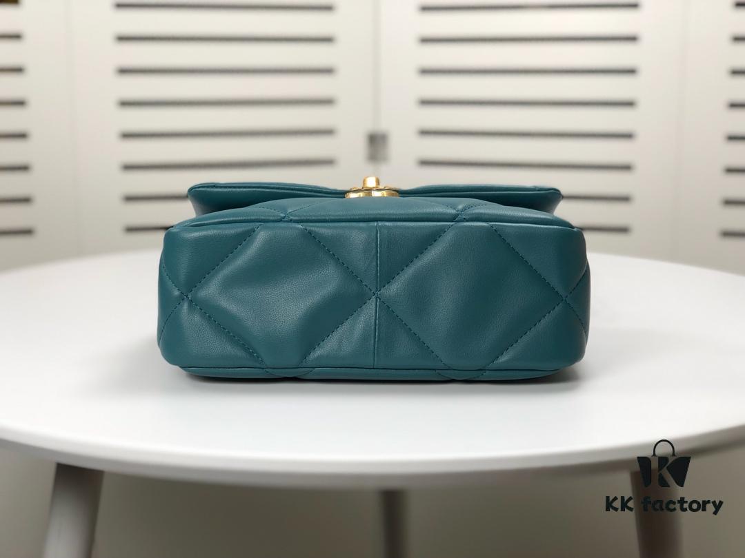 693055b7f09edb6de4c4f2d6 Turquoise Blue Small Chanel Latest Bestseller Just Released 📣📣 Synchronized with Boutique, Imported Calfskin 🐂 Exceptionally Soft Touch
