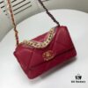 693055b9f09edb6de4c4f2d9 Burgundy Red Mini Chanel Latest Bestseller Release 📣📣 Synchronized with Counter, Imported Calfskin Leather, Extremely Soft Touch