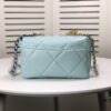 693055baf09edb6de4c4f2dc Mint Green Small Chanel Latest Bestseller Release 📣📣 Synchronized with Boutique, Imported Calfskin Leather 🐂, Extremely Soft Touch