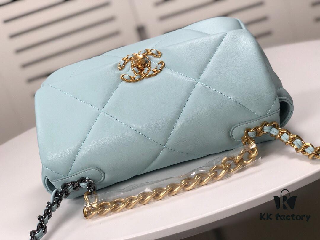 693055bcf09edb6de4c4f2df Mint Green Small Chanel Latest Bestseller Release 📣📣 Synchronized with Boutique, Imported Calfskin Leather 🐂, Extremely Soft Touch