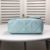 693055bcf09edb6de4c4f2e0 Mint Green Small Chanel Latest Bestseller Release 📣📣 Synchronized with Boutique, Imported Calfskin Leather 🐂, Extremely Soft Touch