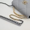 693055bdf09edb6de4c4f2e2 Gray Mini Chanel Latest Bestseller in Stock - Imported Calfskin Leather, Soft Touch, Elegant and Versatile Design