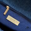 693055cef09edb6de4c4f2fc Chanel 22p Spring-Summer Collection Denim Bag in Light Blue with Silver-Tone Hardware