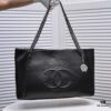 693055e0f09edb6de4c4f313 Chanel New Arrival Tote Bag in Stock ✨✨ Chanel A2021 Haute Mainline Collection Woven Hardware Logo Tote 🛍️