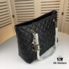 693055e6f09edb6de4c4f31d Chanel Robot Pendant Zipper Tote Bag Soft Lambskin Shopping Bag with Double C Logo