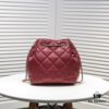 693055fef09edb6de4c4f34a Large CHANEL 2020 New Arrival Double C Chain Drawstring Mini Bucket Bag