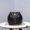 69305600f09edb6de4c4f34d Large CHANEL 2020 New Arrival Double C Chain Drawstring Mini Bucket Bag