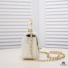 6930561bf09edb6de4c4f37a Chanel 22B Latest Mini CF Handle with Hardware Accents, New AS2431 Classic Quilted Flap Bag