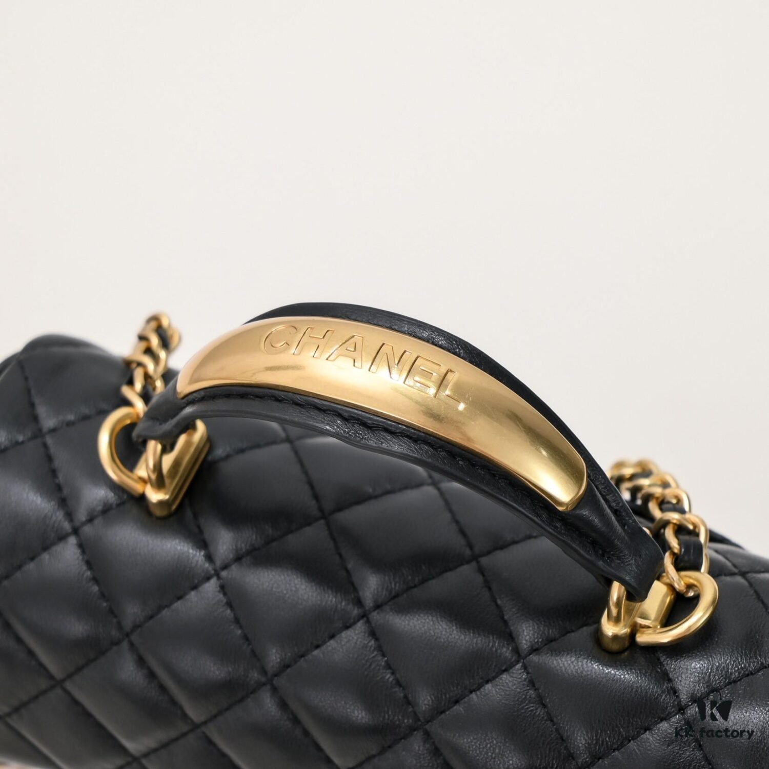 69305621f09edb6de4c4f389 Chanel 22B Latest Mini CF Handle with Hardware Accents, New AS2431 Classic Quilted Flap Bag