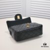 69305621f09edb6de4c4f38a Chanel 22B Latest Mini CF Handle with Hardware Accents, New AS2431 Classic Quilted Flap Bag