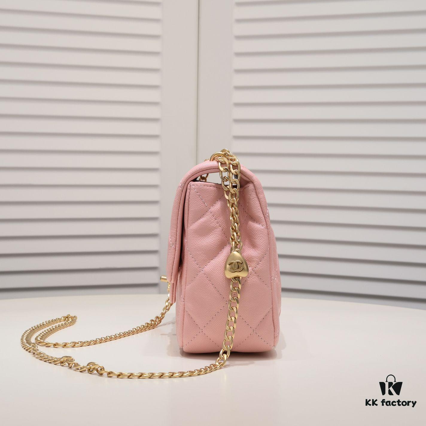 Large Chanel 23P New Arrival: Heart Ball vs. Classic Gold Ball?