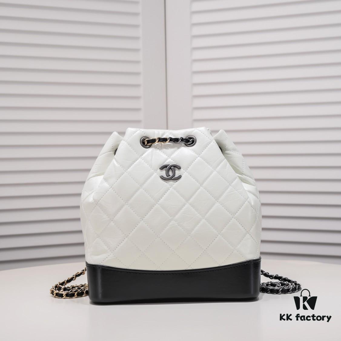 69305649f09edb6de4c4f3dc Chanel 17 Gabrielle Wandering Backpack – The Must-Have It Bag Adored by Celebrities, Next Big Trend, Fashionable and Simple Design, Premium Full-Grain Soft Leather, Size 24x23x11.5cm, Model A94485