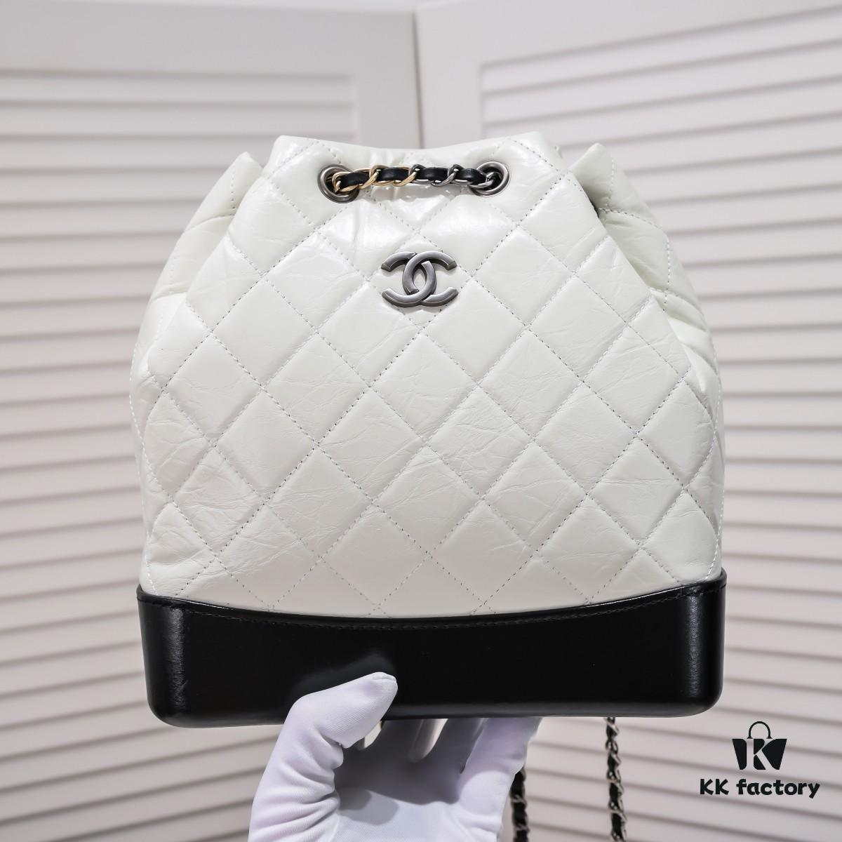 6930564cf09edb6de4c4f3e2 Chanel 17 Gabrielle Wandering Backpack – The Must-Have It Bag Adored by Celebrities, Next Big Trend, Fashionable and Simple Design, Premium Full-Grain Soft Leather, Size 24x23x11.5cm, Model A94485