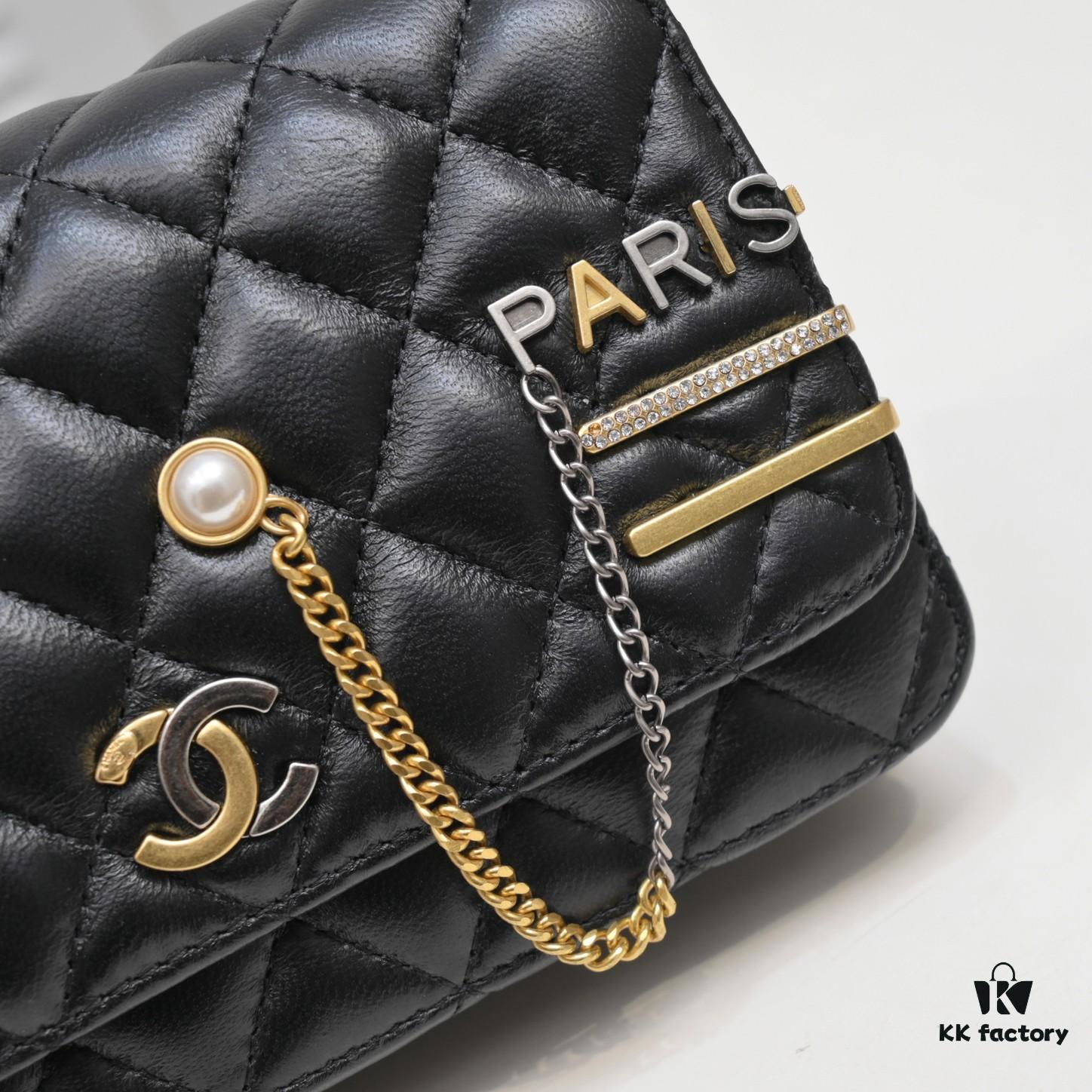 69305674f09edb6de4c4f42f Chanel 2021 SS C F-Style Chain Bag with CHANEL Letter Hardware