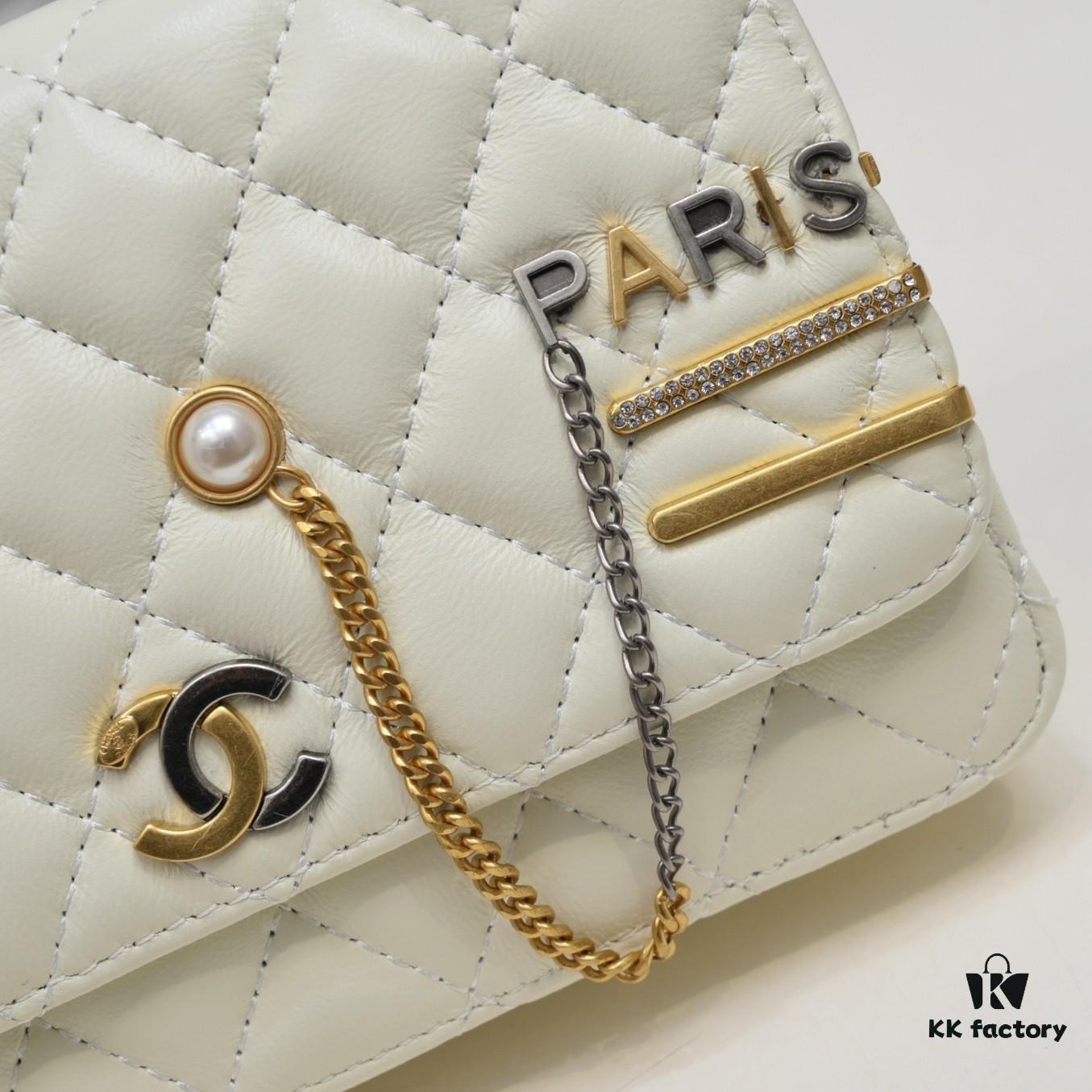 Chanel 2021 SS C F Logo Chain Bag