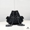 Chanel 23B Imported Top-Grade Calfskin Frog Double Shoulder Bag