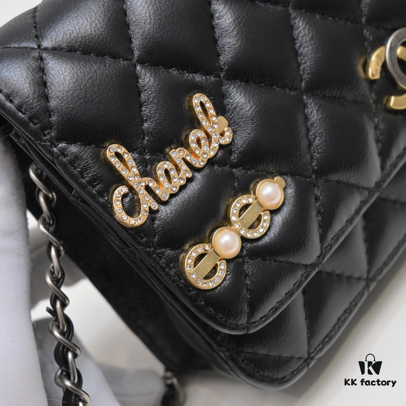 69305692f09edb6de4c4f462 Chanel 2021 SS C F-Style Chain Bag with CHANEL Letter Hardware
