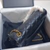 693056b2f09edb6de4c4f495 CHANEL France Handcrafted Luxury Metal CF Bag with Golden Beads - Large and Small Sizes Available