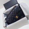 693056b5f09edb6de4c4f498 CHANEL France Handcrafted Luxury Metal CF Bag with Golden Beads - Large and Small Sizes Available