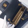 693056b7f09edb6de4c4f49c CHANEL France Handcrafted Luxury Metal CF Bag with Golden Beads - Large and Small Sizes Available