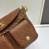 6930570df09edb6de4c4f4fa Upgraded Lamb Skin 24P 👑 Chanel 24P This Season's Dark Horse Hobo Hippie Bag