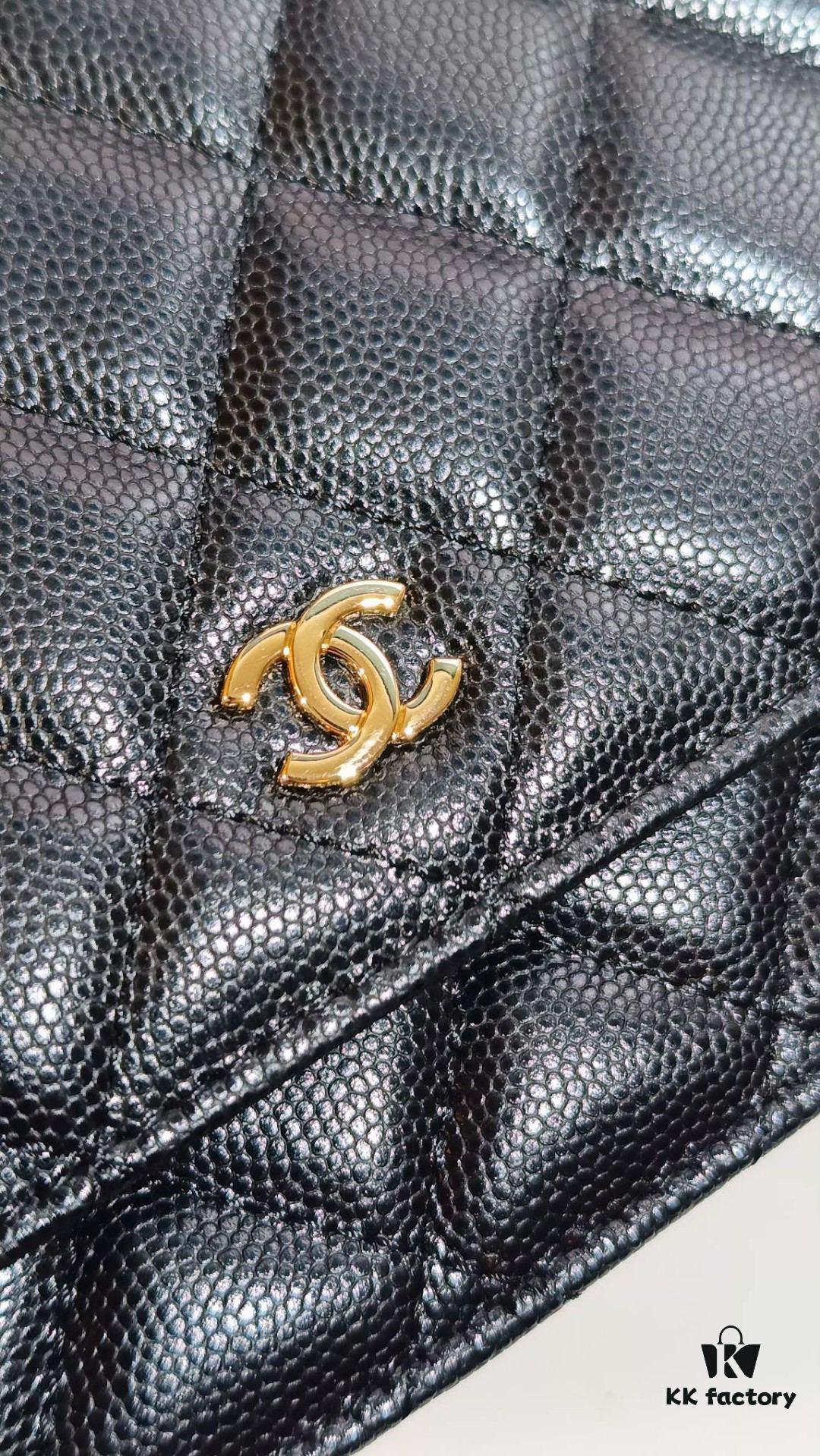 69305767f09edb6de4c4f575 Chanel Classic Flap Bag 0250 - Premium Quality Imported Calfskin Leather