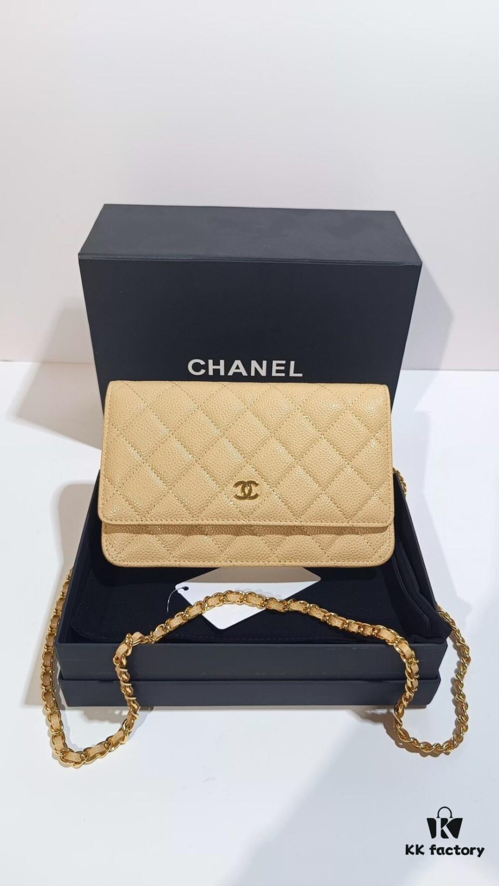 693057bdf09edb6de4c4f5e8 Chanel Classic Flap Bag 0250 - Authentic Quality, Quilted Calfskin Leather