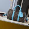 693057c8f09edb6de4c4f5fe Upgraded Original M12609 Yellow Vintage Pattern, Blue Vintage Pattern, M11595 Gradient Gray, M46271 Black Pattern - This Keepall 25 Bag is Crafted from Monogram Eclipse Reverse Canvas, Elegantly Reinterpreting the Louis Vuitton Classic Motif