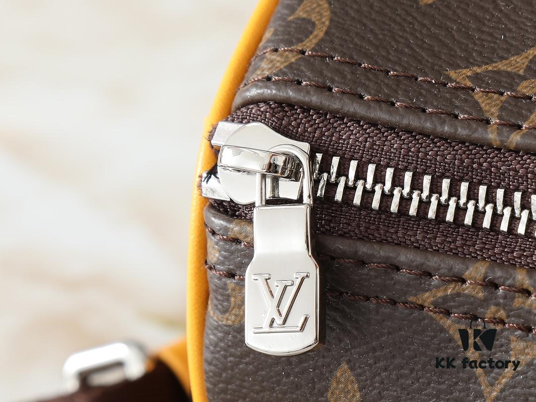 693057e2f09edb6de4c4f629 Upgraded Original M12609 Yellow Monogram, Blue Monogram, M11595 Gradient Gray, M46271 Black Monogram - Keepall 25 Bag
