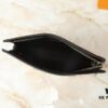 Upgraded Original M81366 Black and Caramel Cosmetic Pouch with Chain