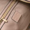 N44810 45532 Upgraded Version 45cm Imported Full-Grain Leather Black Embossed Large Flower Travel Bag N41416 45532