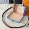 6930581df09edb6de4c4f6a3 Upgraded Original M24455 Blue Green Yellow Medium Shopper Handbag