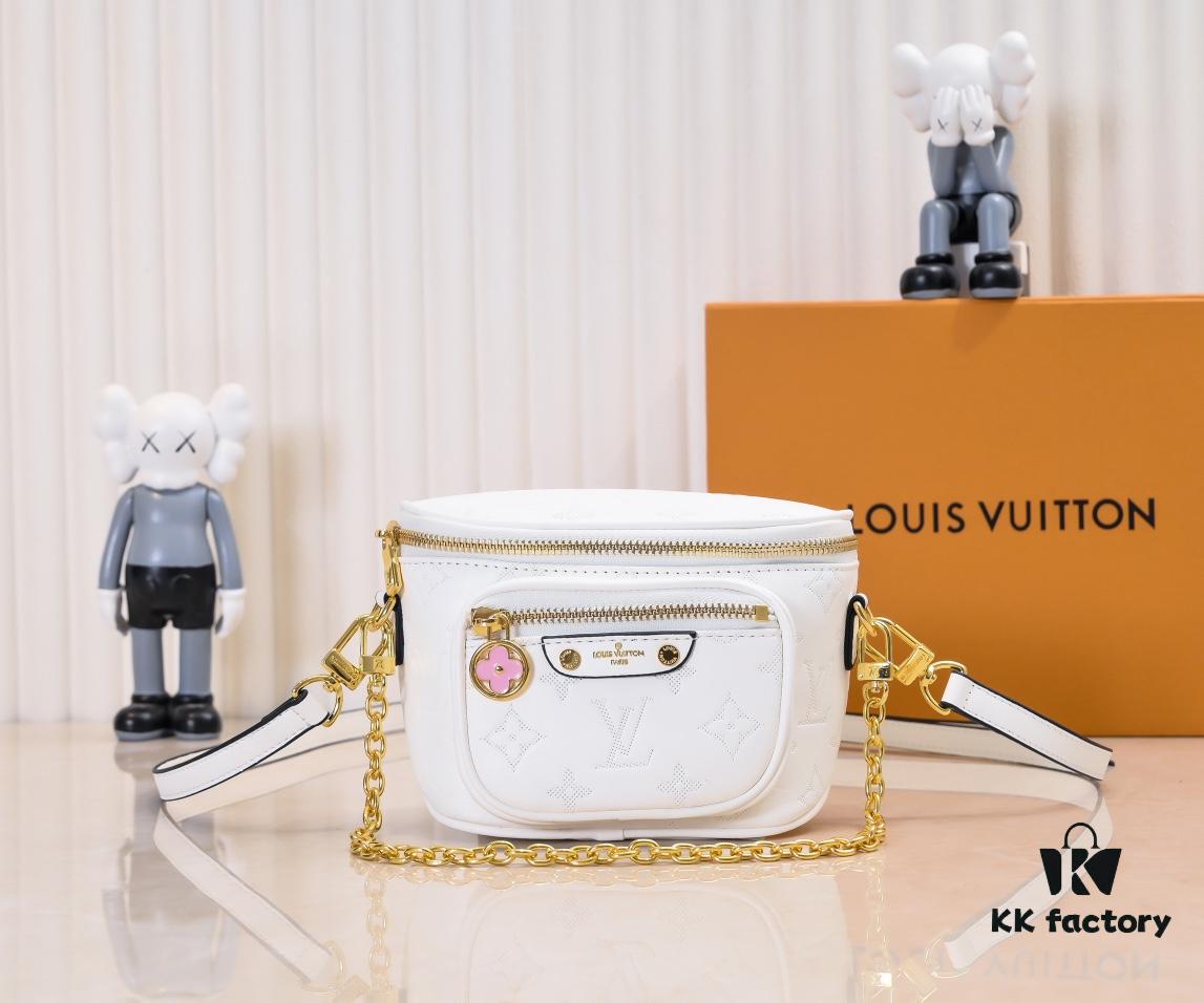 69305847f09edb6de4c4f6f4 Upgraded Original M46917 M82335 M83275 M82208 M82347 Mini Bumbag from LV Gradient Collection