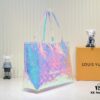 6930586ff09edb6de4c4f728 Exclusive Real Shot - Upgraded Version ‼️ M41177/M40995 Latest Rainbow Shopping Tote (Actual Product Photography)