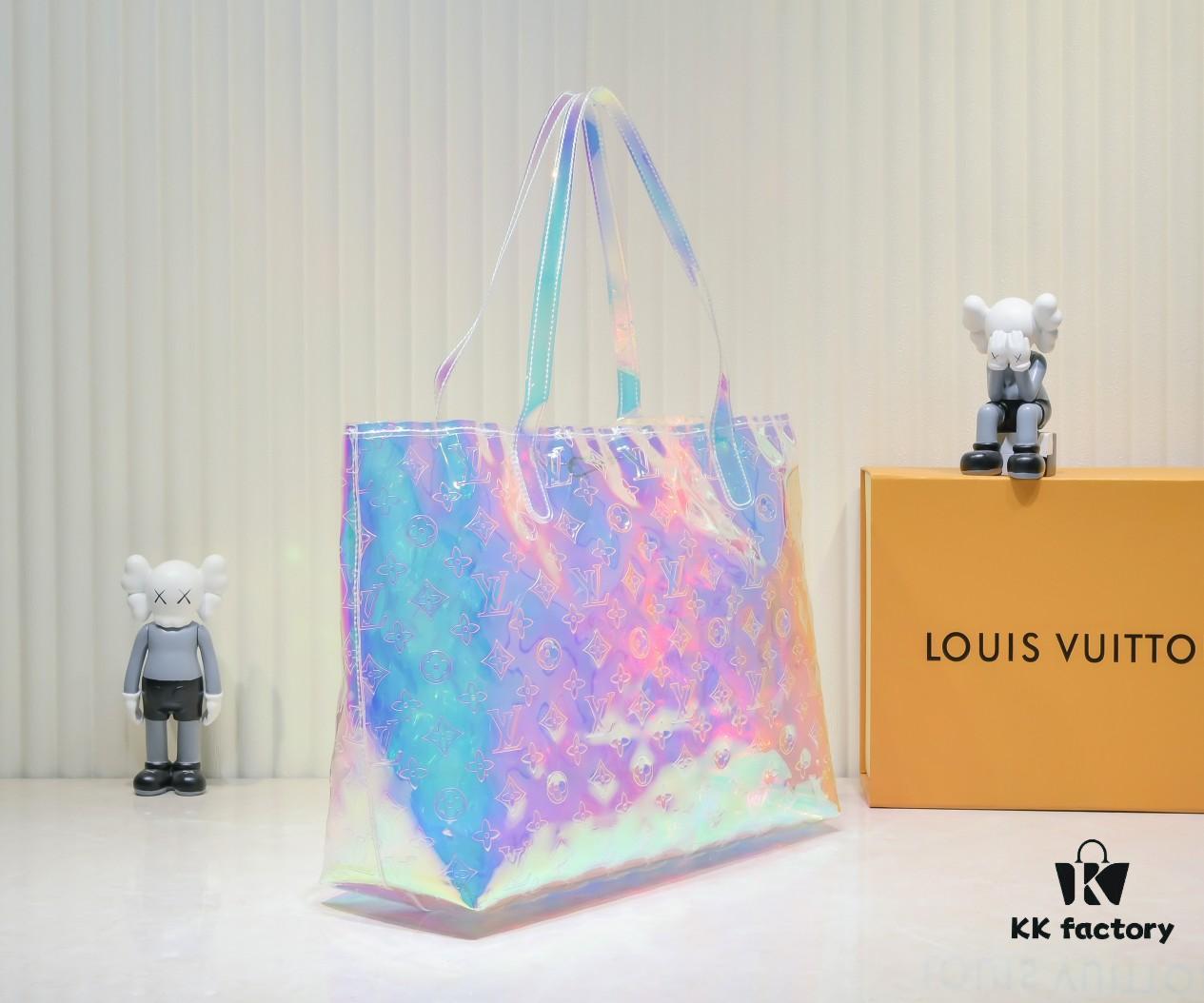 6930586ff09edb6de4c4f728 Exclusive Real Shot - Upgraded Version ‼️ M41177/M40995 Latest Rainbow Shopping Tote (Actual Product Photography)