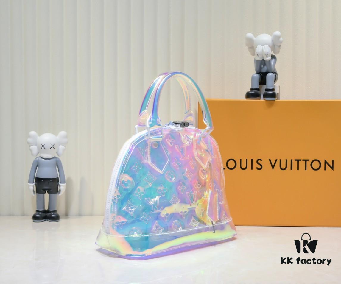 69305879f09edb6de4c4f739 Exclusive Real Shot - Upgraded Version ‼️💥👊🔥 LV Latest Transparent Colorful M53152 ALMA BB Series