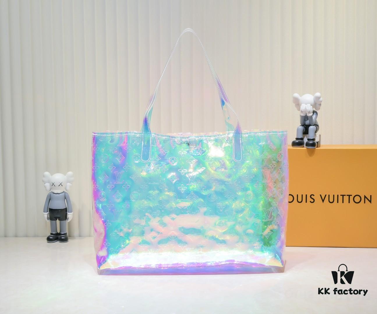 6930587af09edb6de4c4f73b Exclusive Real Shot - Upgraded Version ‼️ M41177/M40995 Latest Rainbow Shopping Tote (Actual Product Photography)