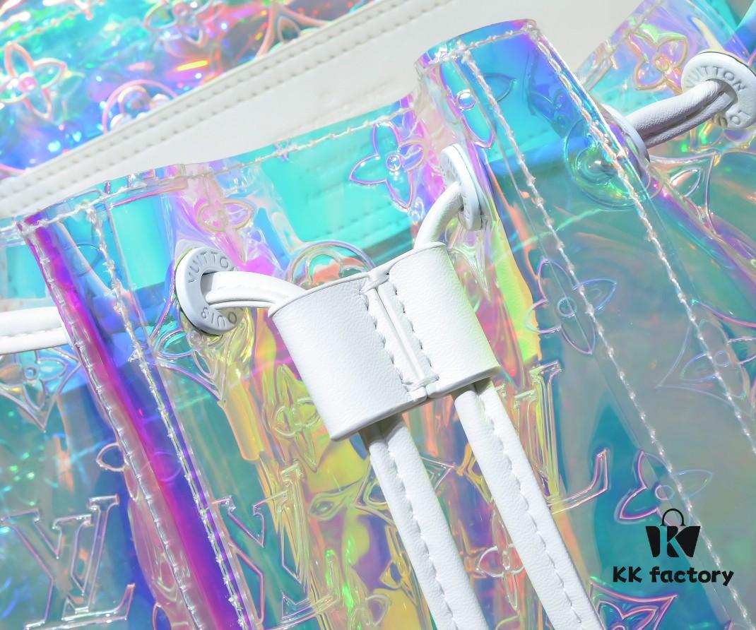 6930587df09edb6de4c4f73f Exclusive Real-shot - Upgraded Version ‼️ Model M53286 M41379 Transparent Colorful! CHRISTOPHER Oversized Backpack