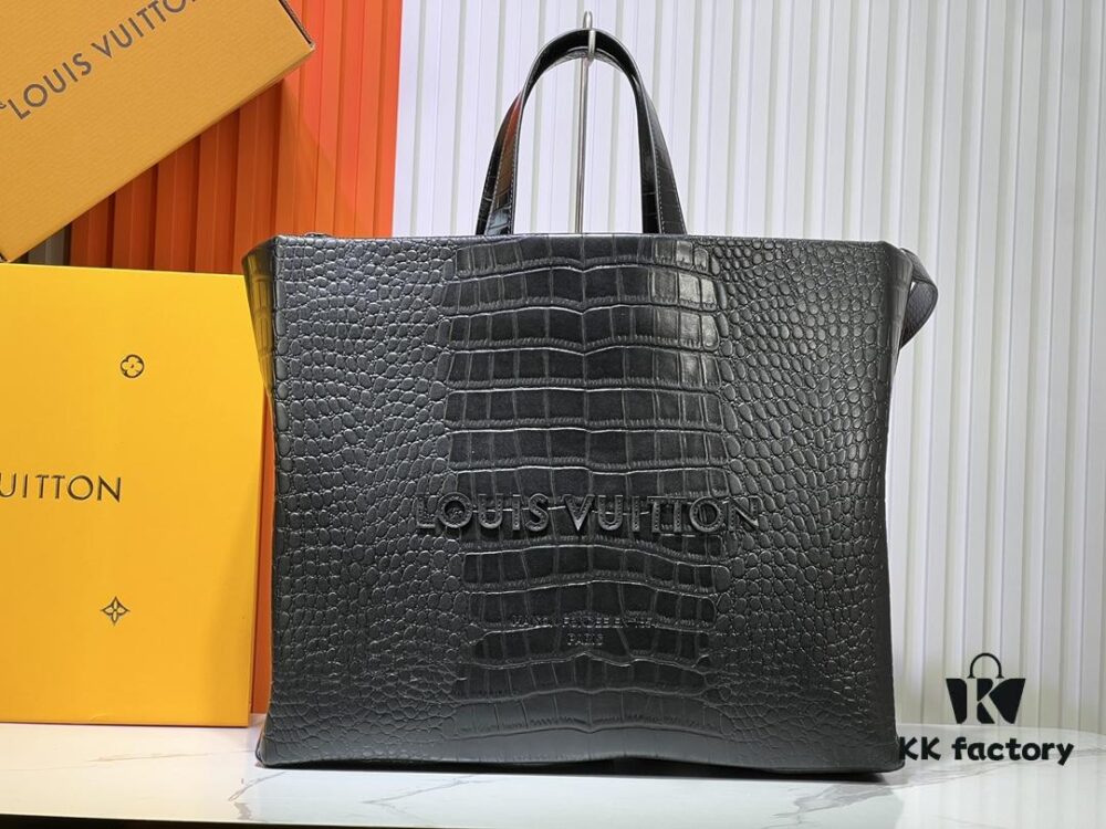 6930587ef09edb6de4c4f743 M24457 This Shopper Medium Bag Draws Inspiration from Louis Vuitton's Shopping Tote