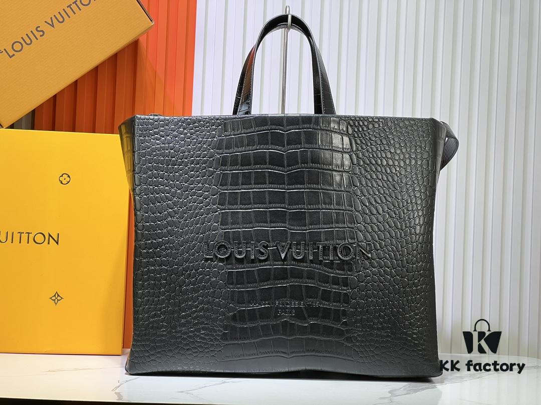 6930587ef09edb6de4c4f743 M24457 This Shopper Medium Bag Draws Inspiration from Louis Vuitton's Shopping Tote