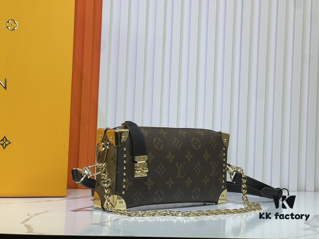 693058baf09edb6de4c4f7b1 Exclusive Real Shot M20250 Monogram Slim Trunk Bag